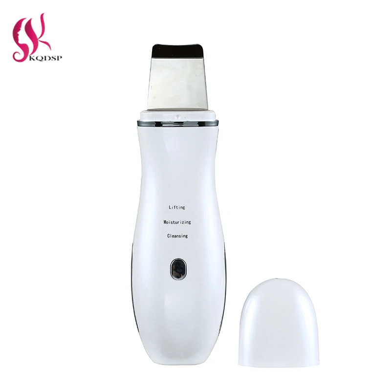 

KQDSP Ultrasonic Skin Scrubber Deep Face Cleaning Machine Peeling Shovel Facial Pore Cleaner Face Skin Scrubber Lift Machine