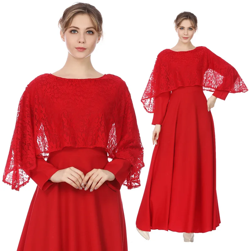 

Muslim spring/summer dress The new woman Large sizes Ethnic style long gown