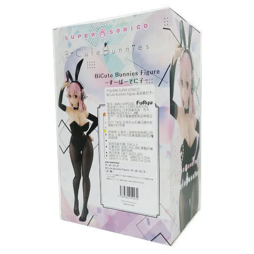 Аниме Бринкедос Оригинальные Фури Блэк Сокс Секси Банни Герл Вер. Супер Сонико Экшн Фигурка Модель Украшение Детские Игрушки Фигурки.
