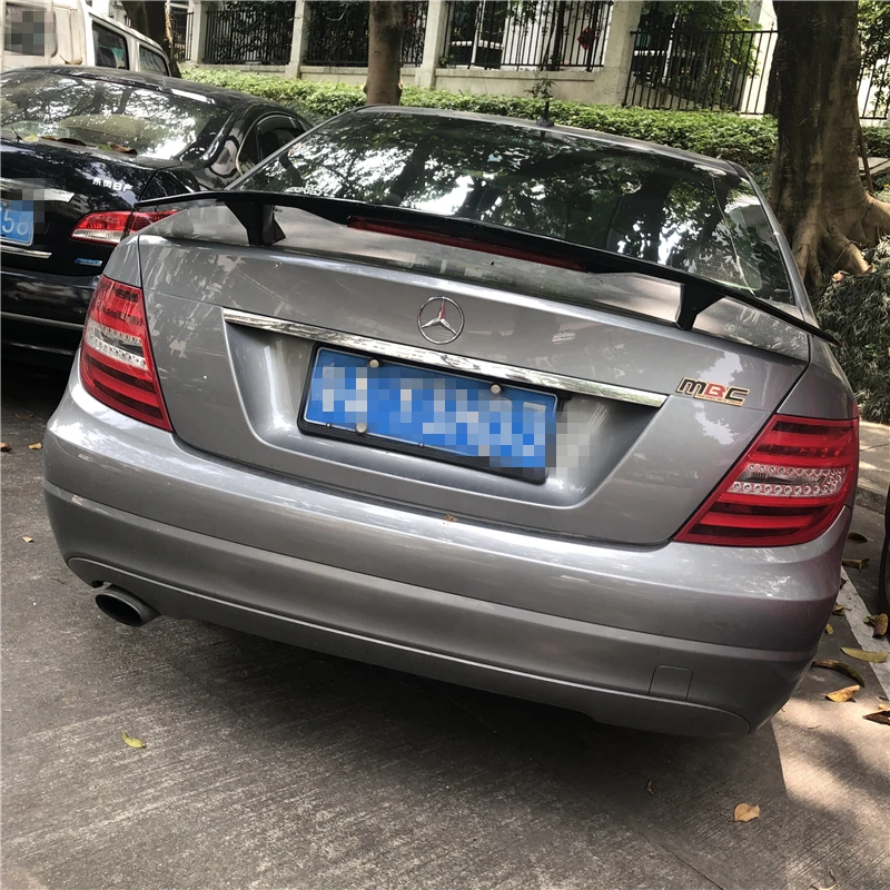 Спойлер для Benz W204 2015 2017 C180 C200 C260 C TF спойлер из АБС материала заднего крыла