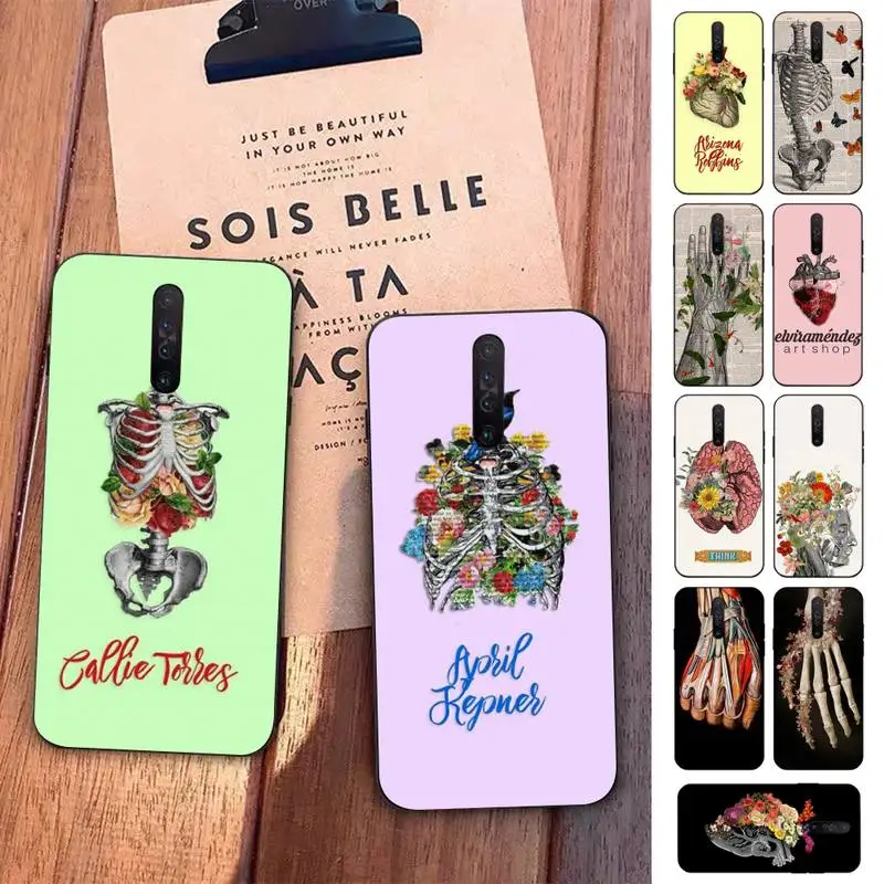 

Medical Human Organs Meridian Brain Kidney Art Phone Case for Redmi 5 6 7 8 9 A 5plus K20 4X S2 GO 6 K30 pro