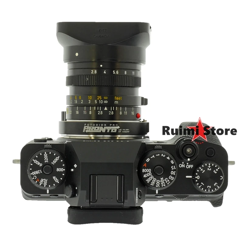 Фото Fotodiox LM-FX металлическое Крепление кольца-адаптера для Leica M LM объектив Крепление объектива к Fuji X-T4 X-T3 X-T2 X-H1 Кольцо адаптер для беззеркальной камеры №2