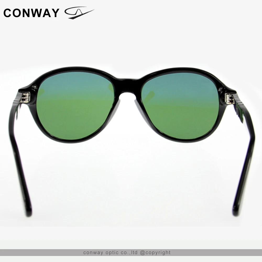 Конвей женские круглые солнцезащитные очки в стиле ретро большой круг