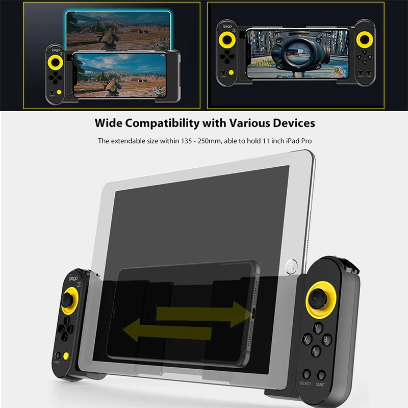 Wireless Game Controller 4.0 Bluetooth-compatible Joystick Joypad for Android iOS Smart Phone Tablet PC Gamepad | Электроника