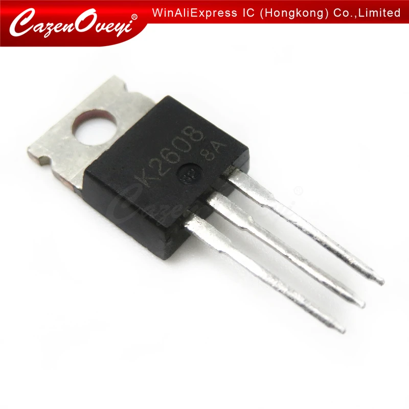 

5pcs/lot 2SK2608 K2608 TO-220 3A 900V new original In Stock