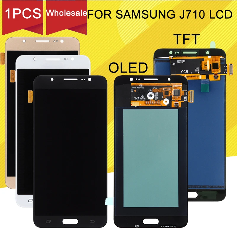 Dinamico продвижение J7 2016 дисплей для Samsung Galaxy|Экраны мобильных телефонов| |