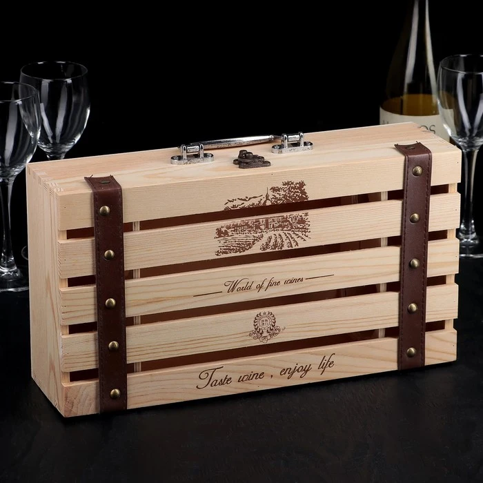 Ящик для хранения вина 35×20 см &quotФеррара&quot|Коробки и ящики хранения| |
