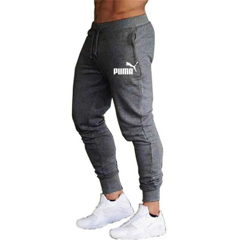 

2021 casual pants men's jogger sweatpants solid color trousers fitness sportswear jogger sweatpants plus summer spring