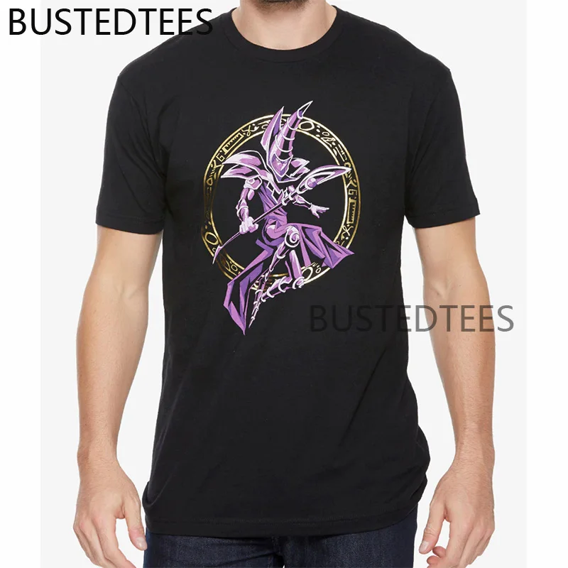 Футболка в японском стиле для мужчин и женщин модная рубашка аниме Yu Gi Oh с круглым