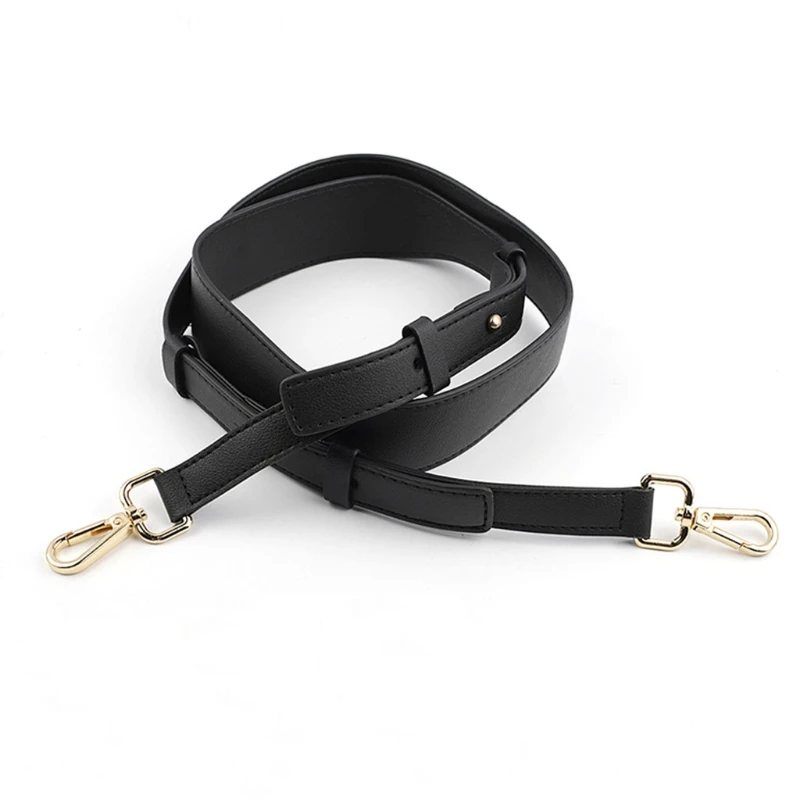 

PU Leather Adjustable Handbag Shoulder Crossbody Bag Strap Replacement with Metal Swivel Hooks Lady Bags Accessories