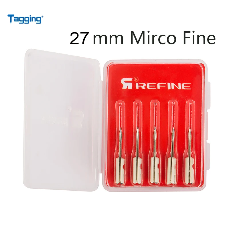 TN271VX Mirco Fine taging иглы для пистолета с 27 мм длиной Tag пистолет-5 игл | Дом и сад