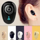 Новые миниатюрные беспроводные наушники Bluetooth, водонепроницаемые наушники, спортивные наушники-вкладыши для Huawei, iphone, Xiaomi, музыкальная гарнитура
