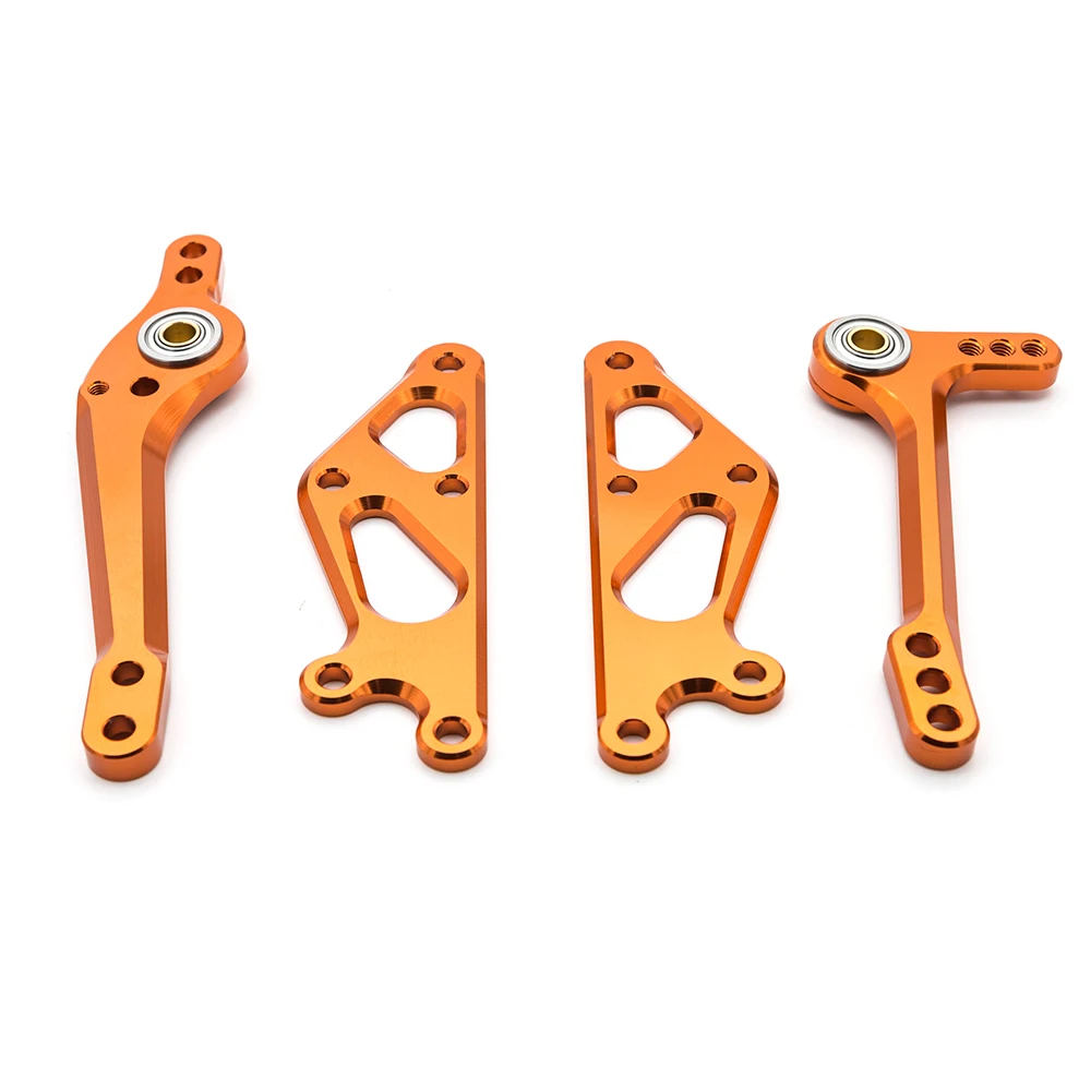 

For Kawasaki Z1000 ABS Z 1000 2011-2020 Aluminum Motorcycle Rearset Footrest Footpeg Brake Gear Shift Shifter Lever + Wing