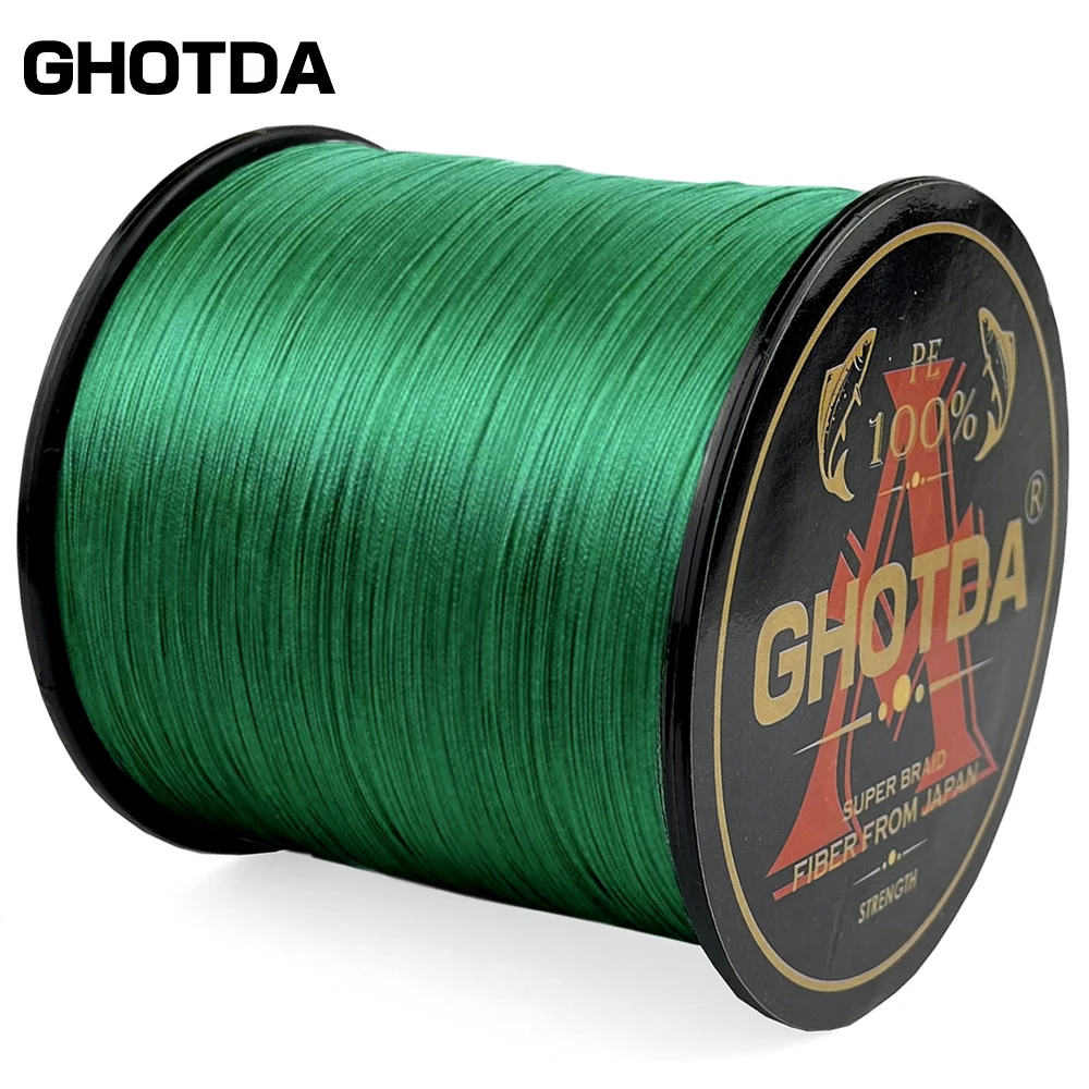 

Леска плетеная для ловли карпа, 8 нитей/4 пряди, 300 м