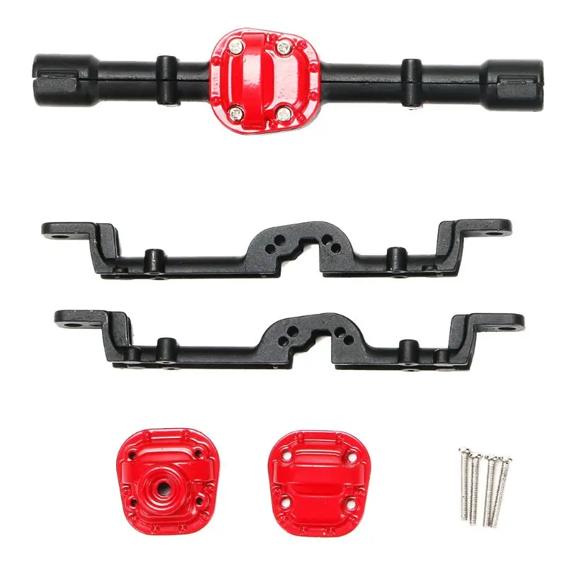 

MN Model 1:12 D90 D91 RC Car Spare Parts Upgrade Metal Front Rear Axle Bridge Shell Replacement Accessories 203E
