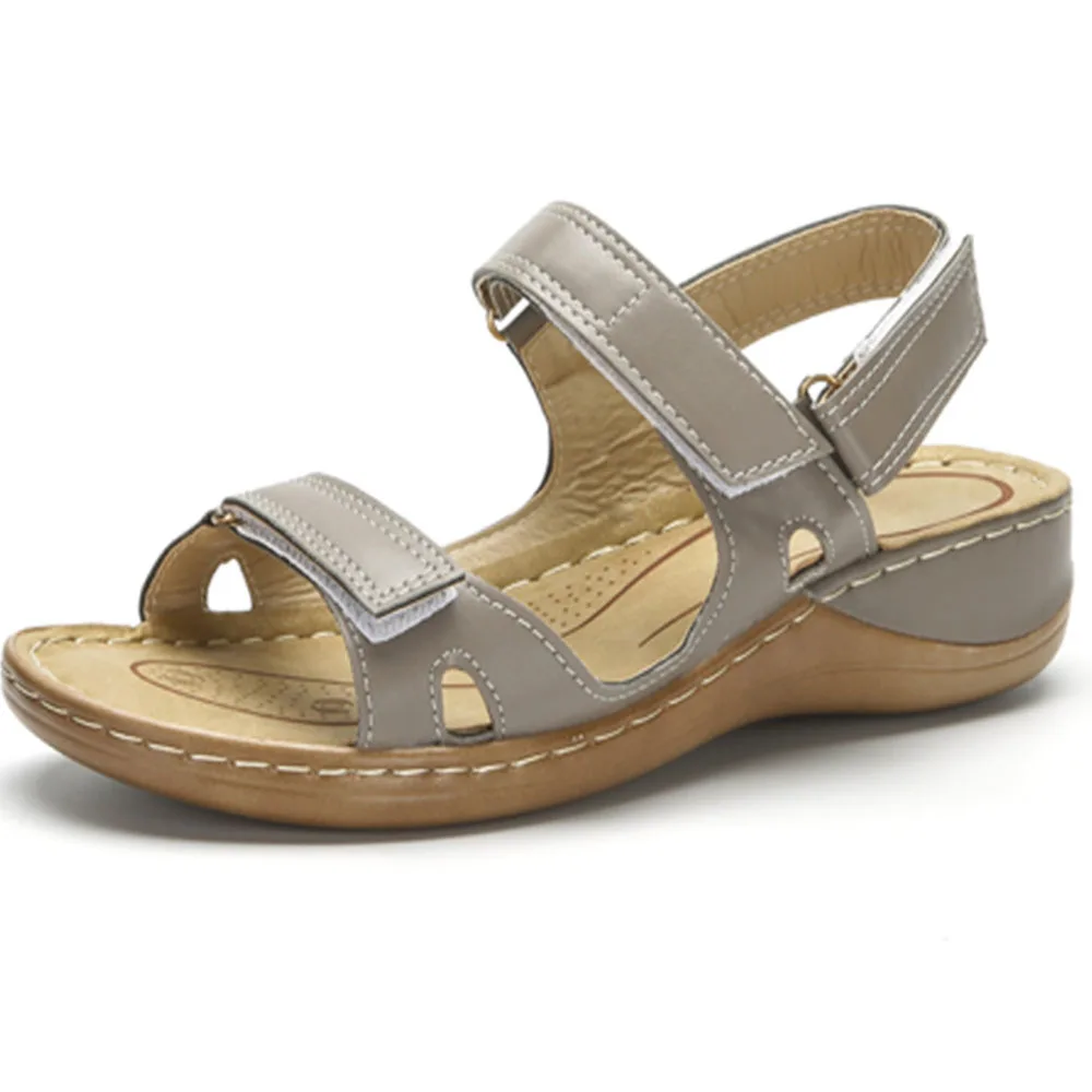 2020 горячая распродажа Большие размеры 46 Летние сандалии с открытым носком