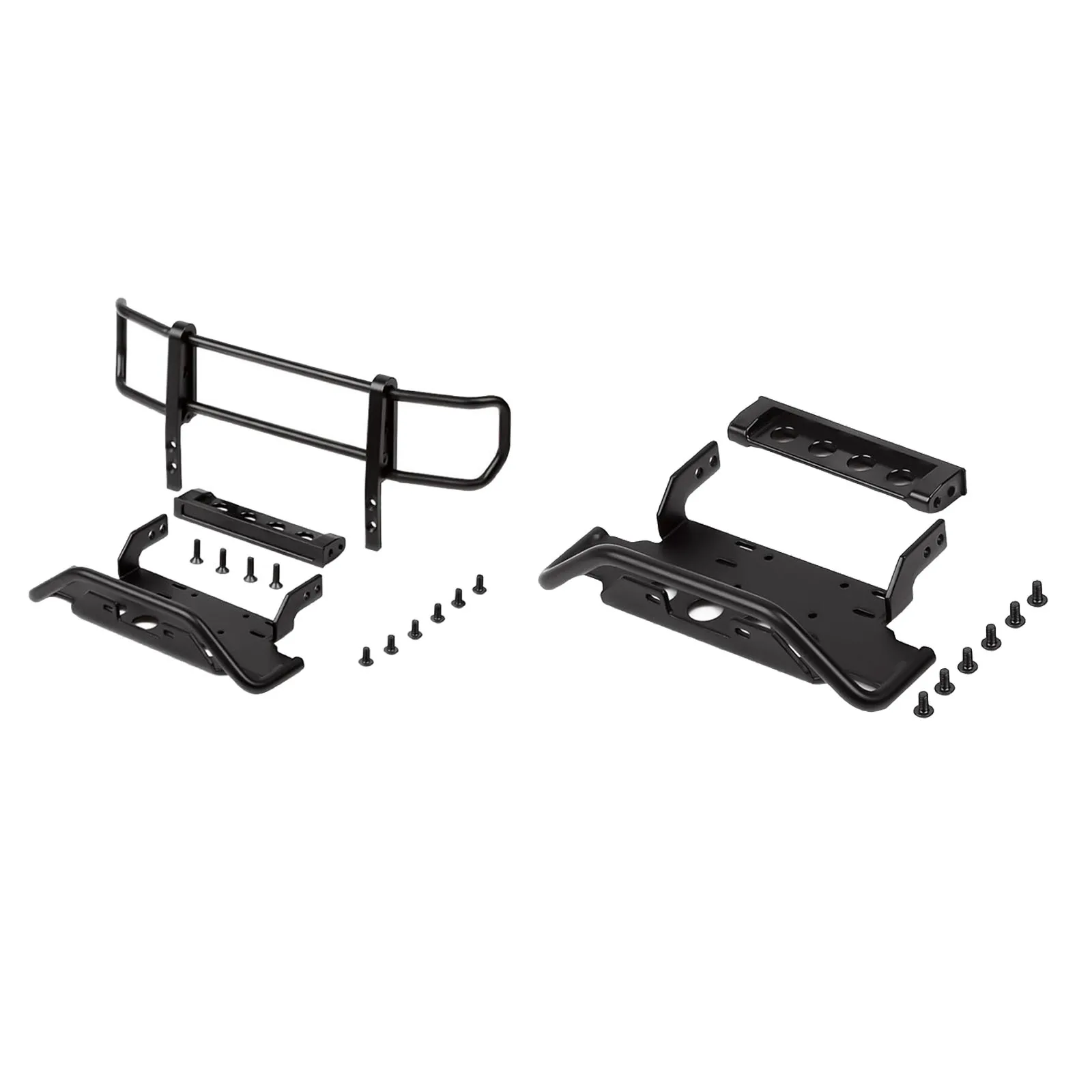 

RC Car Front Bumper Upper/Lower for 1:10 RC Crawler TRX4 G500 TRX6 G63