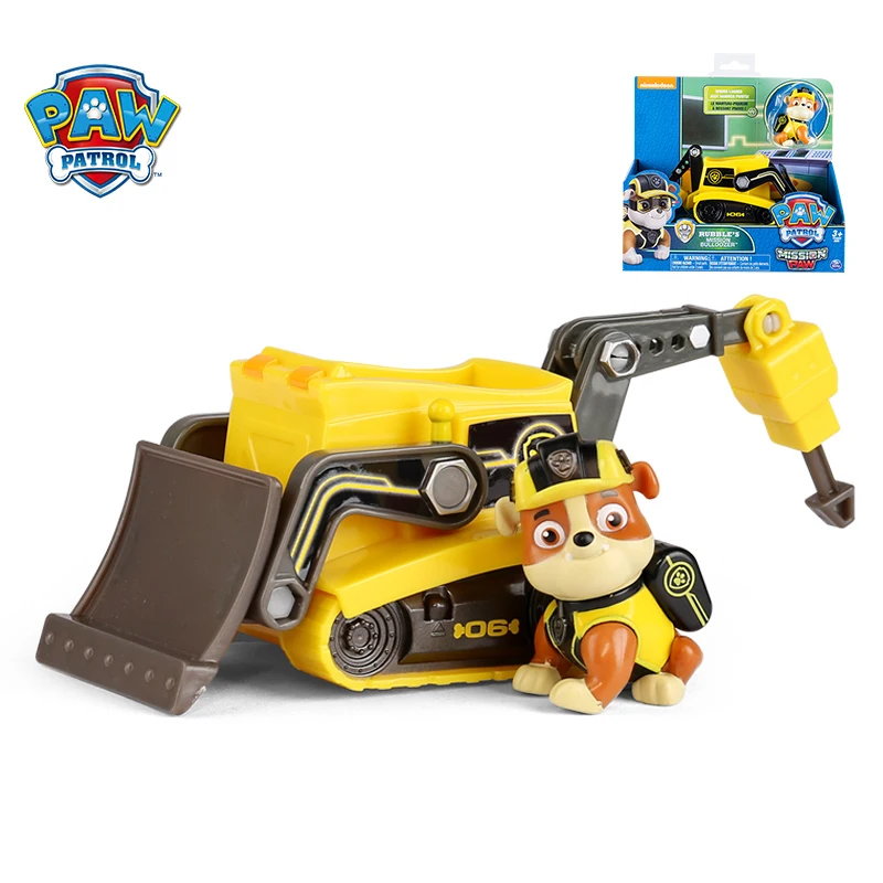 4 Paw Patrol спасательный автобус, собака, автомобиль, фигурки, набор игрушек, щенок, спасательный автомобиль, круизер штаба, смотровая башня, детская edcation игрушка в подарок - Цвет: 4