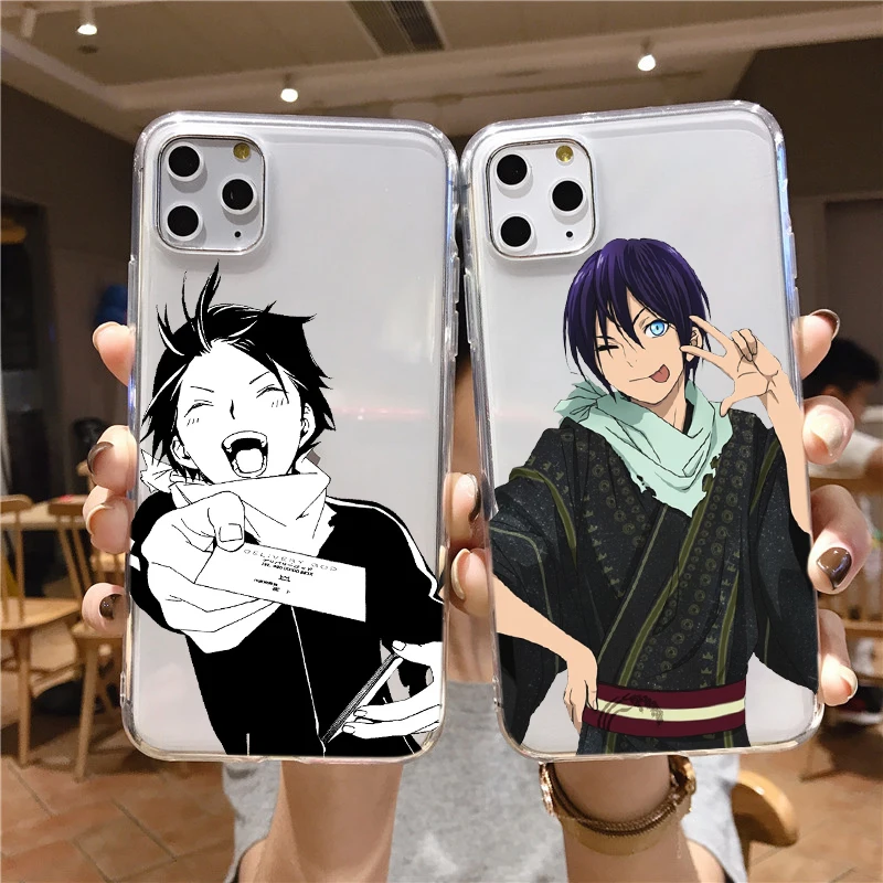 Японский чехол Yato Noragami для iPhone XS XR Max 8 7 6 Plus SE2020, силиконовый чехол для iPhone 11 12 Pro Mini