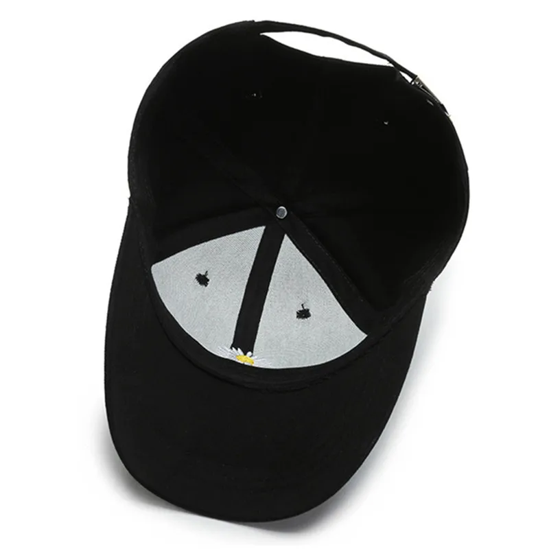 XdanqinX Women's hat cotton baseball cap fashion sports caps for women snapback cap adjustable washable embroidery tongue cap