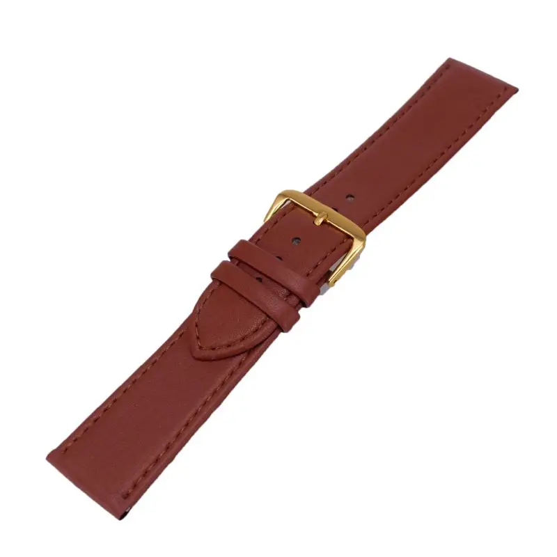 Ремешок для часов из натуральной кожи коричневый браслет 12 мм 14 16 18 20 22 24 1 шт. |