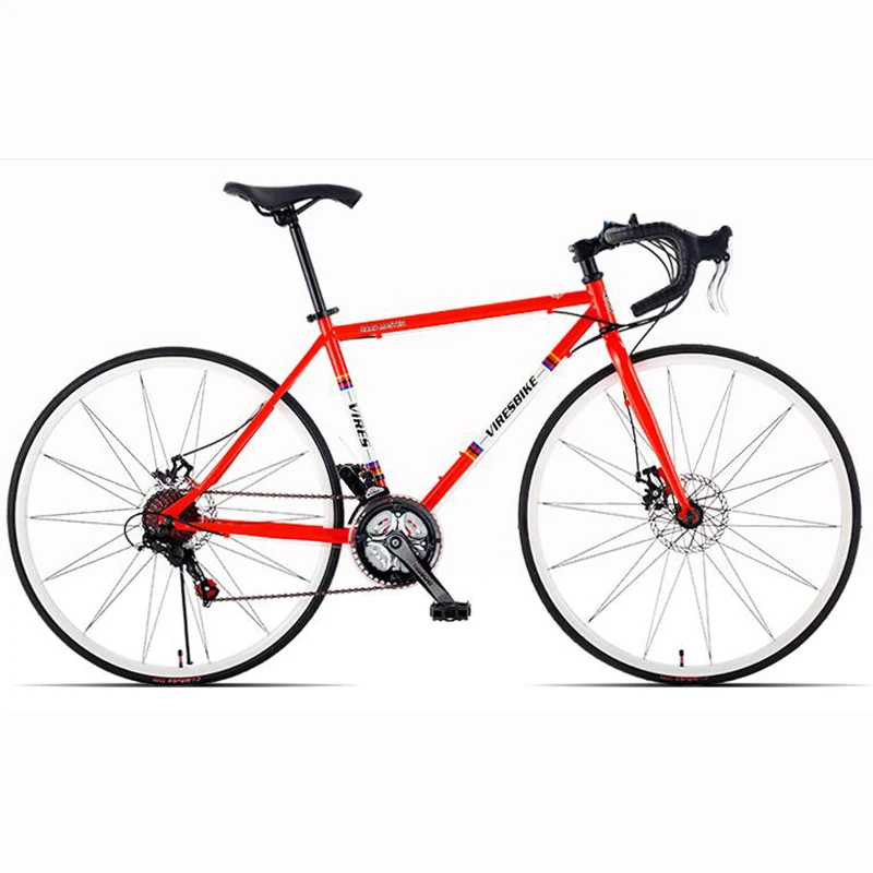 2019 New Product Road Bike Variable Speed Double Disc Brake Broken Wind Curved Handle Women and Men Adult Bicycle | Спорт и