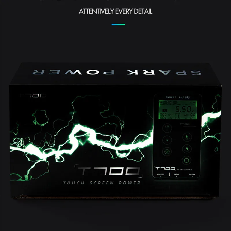 One SPARK Tattoo Power Supply UPGRADE сенсорный экран Интеллектуальный цифровой светодиодный