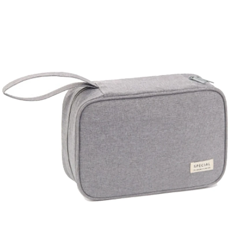 

Большой чехол для ручек и карандашей ANGOO, вместительная сумка для ручек, женская сумка для туалетных принадлежностей, портативный органайзе...