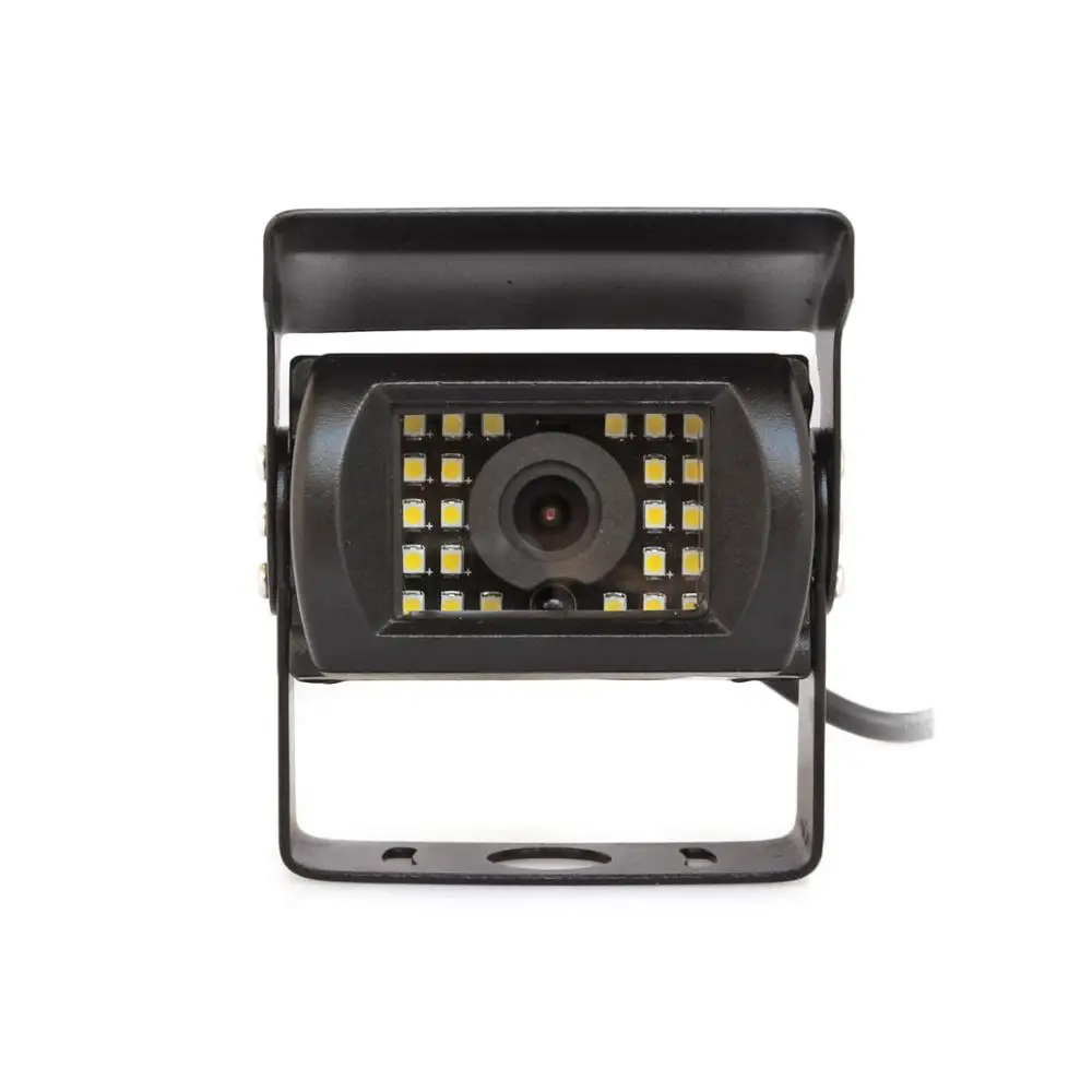 DIYSECUR DC12V-24V 4," Обратный автомобильный монитор заднего вида Водонепроницаемый ПЗС светодиодный ночное видение автобус грузовик камера автомобильное зарядное устройство