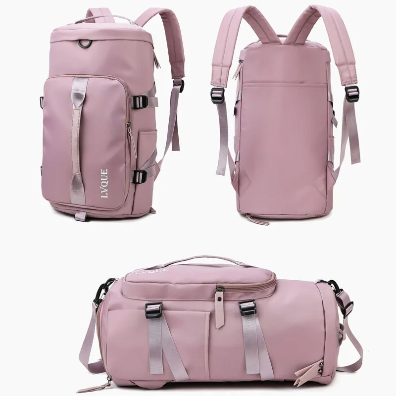 Дорожный рюкзак вместительная спортивная сумка на одно и два плеча