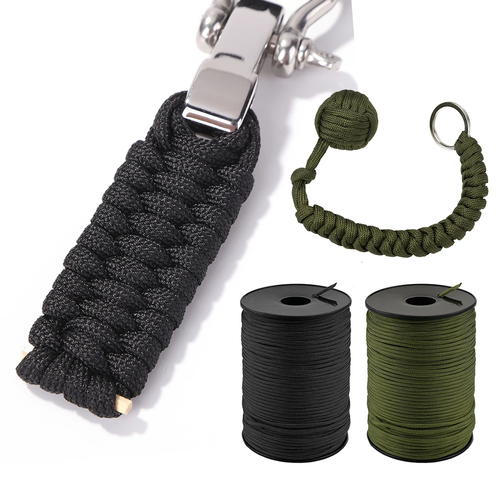 

100 ярдов/рулон, шнур из вощеной хлопчатобумажной нити 3 мм, ремешок для изготовления браслетов и ожерелий своими руками, Ювелирная фурнитура