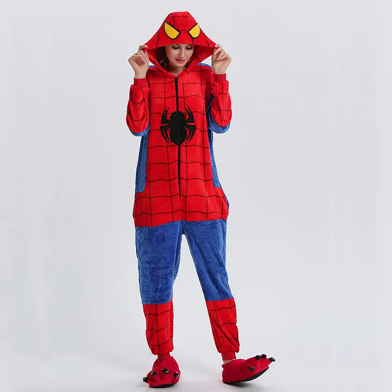 Зимние пижамы в виде животных пижамные комплекты с единорогом фланелевая стежка