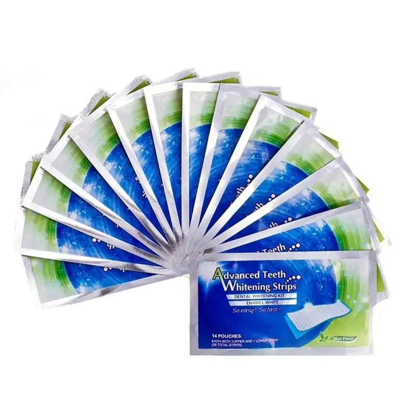 Полоски для отбеливания зубов 2 шт. = 1 стр. отбеливающие полоски домашнего