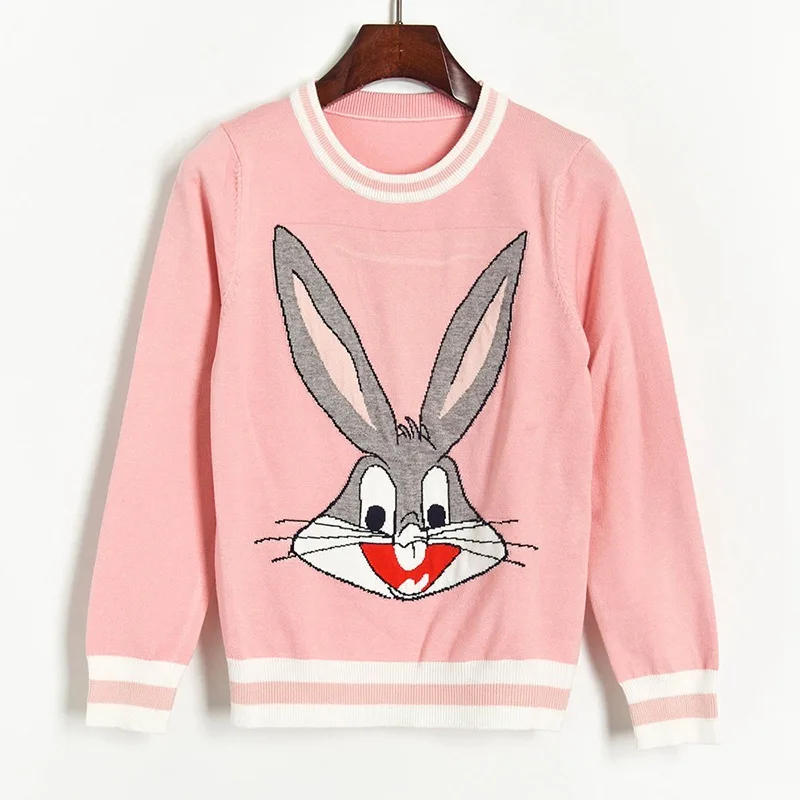 Милые женские свитера и пуловеры новинка 2020 жаккардовый вязаный пуловер с