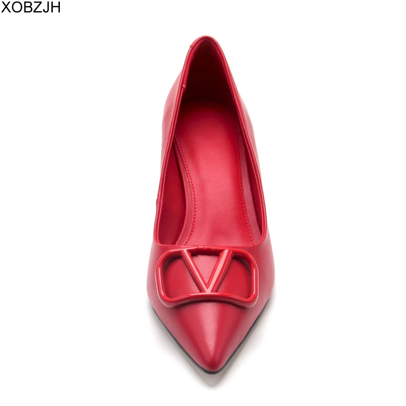 Итальянская дизайнерская обувь на низком каблуке для офиса женские туфли