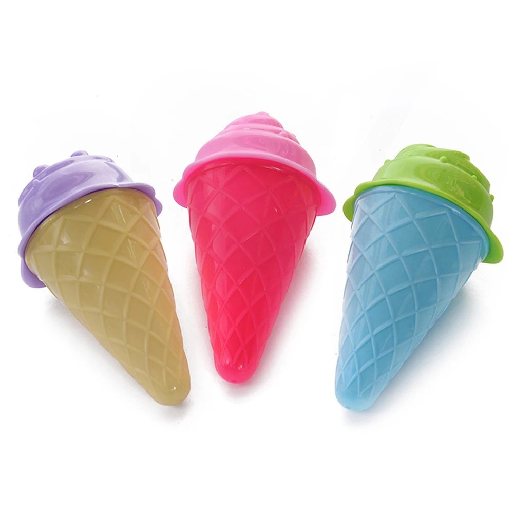 Cubo para helado al aire libre para ni&ntilde;os, modelo de cuchar&oacute;n, arena, arena, juguete de arena para ni&ntilde;os, juguetes para playa, 8 Uds.-4