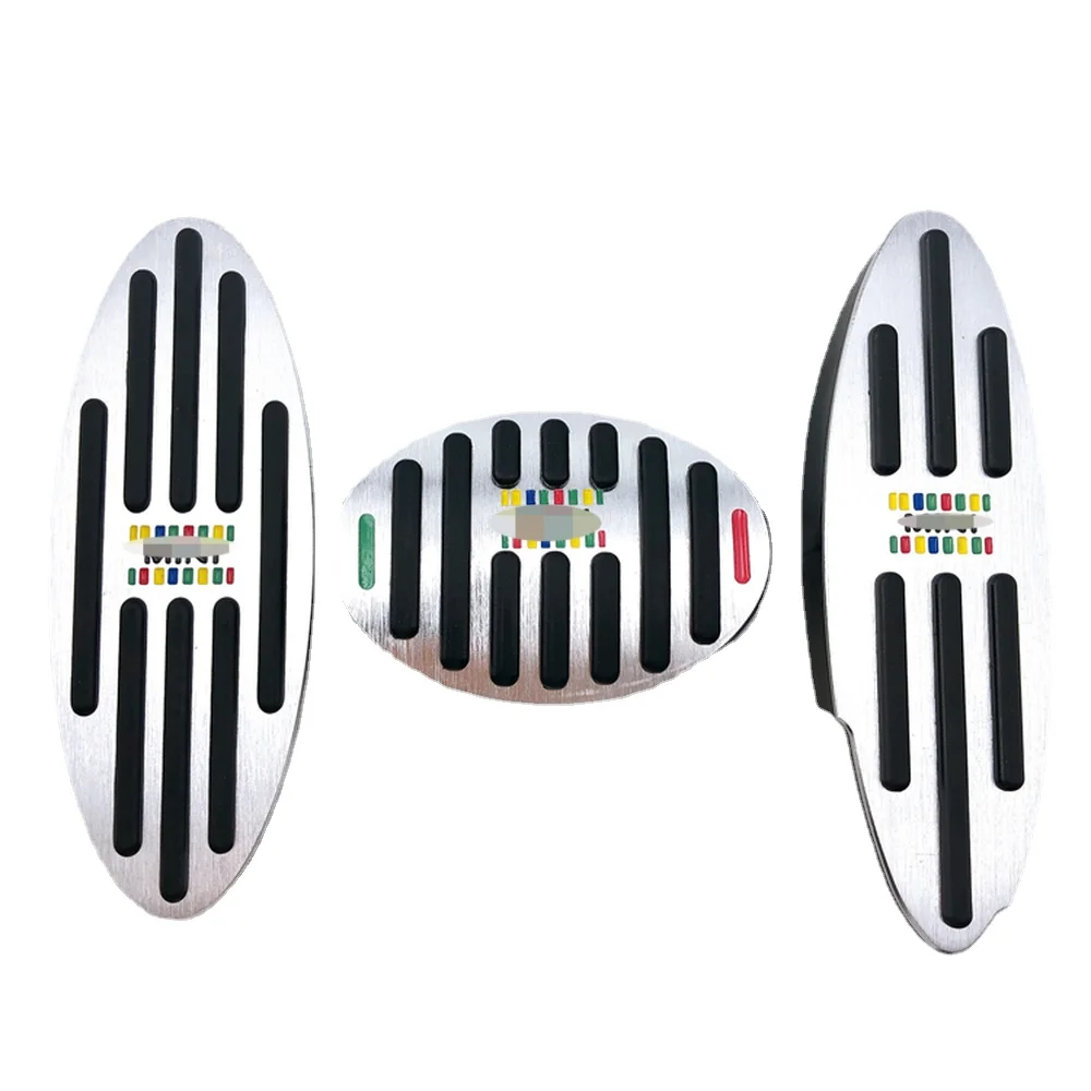 

Car Accessories For BMW Mini Cooper JCW S R55 R56 R60 R61 F54 F55 F56 F60 Aluminum AT Footrest Gas Brake Clutch Pedal Cover