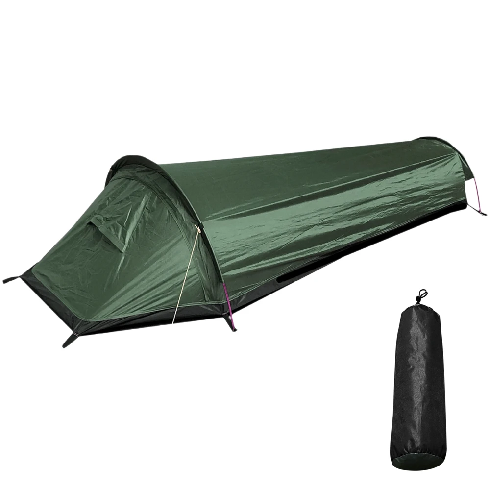 

Outdoor Camping Tent Backpacking Tent Waterproof Warm Outdoor Hiking Sleeping Bags Lightweight Tent for Single Person