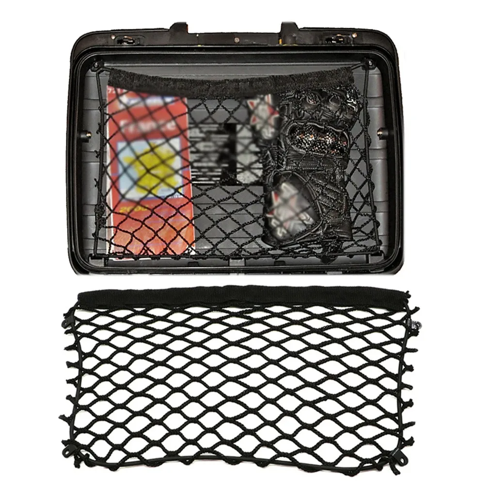 

2pcs/Set Motorcycle Net Organizer Luggage Storage Cargo Net Motorbike Trunk Organizers For R1200GS R1250GS F700GS