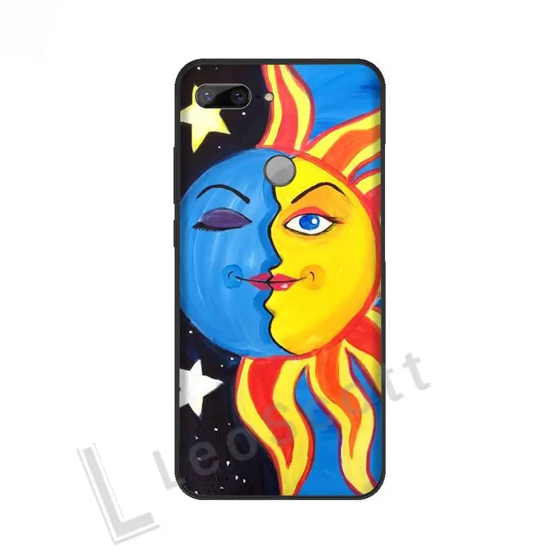 

Funny Sun Moon Face Phone Case For Huawei NOVA 2 2i 2s 3i 4 4e 5 plus P10 lite 20 P20 pro honor10