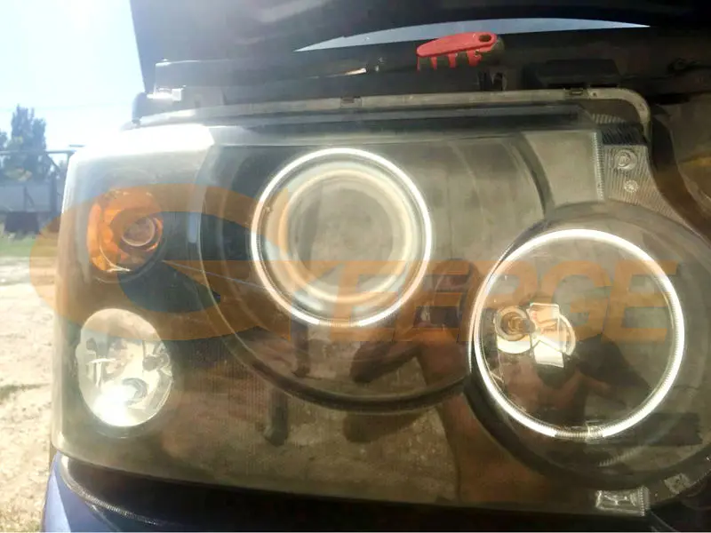 Отличные ультра яркие Кольца CCFL с ангельскими глазами для Land Rover Range Vogue L322 Sport HSE L320