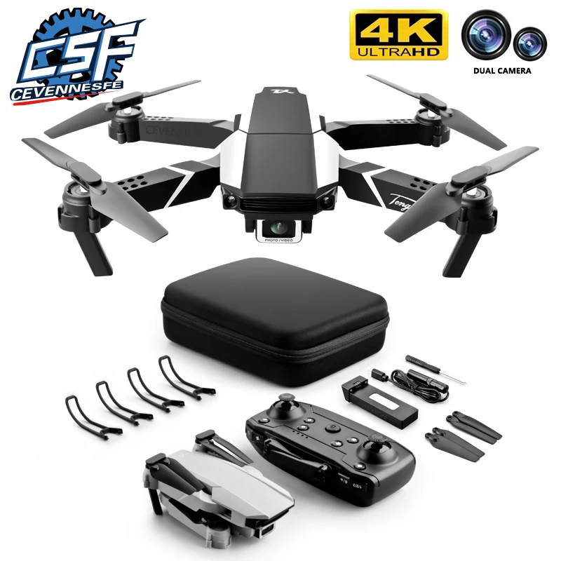 CEVENNESFE 2021 Новый Дрон 4k HD Двойная камера визуальное позиционирование 1080P WiFi Fpv