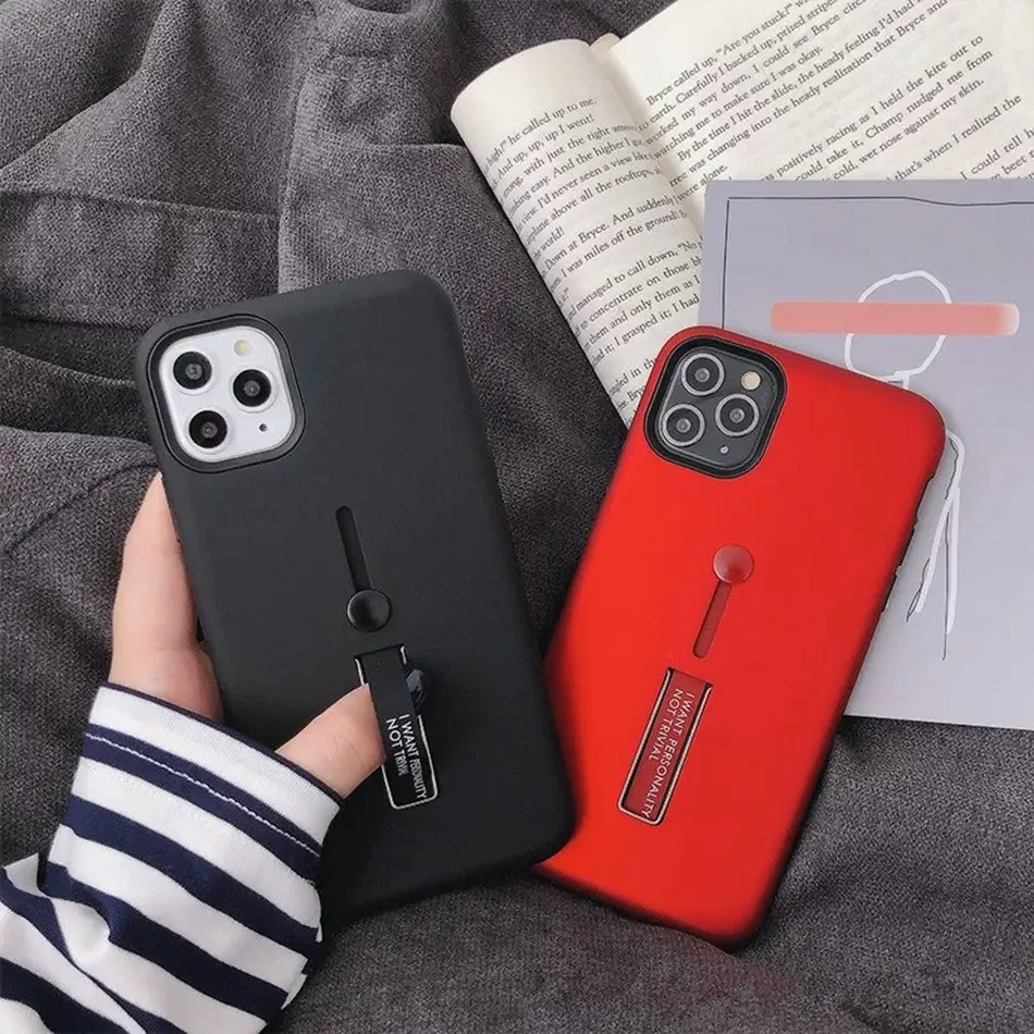 Floop Case For Huawei Mate 30 20 Pro Finger Loop Strap Cover 10 Lite Hide Kickstand Armor Shockproof Cases |