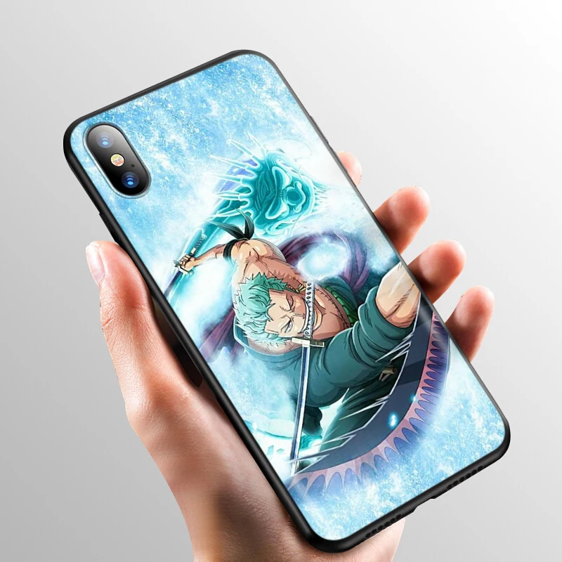 YIMAOC One Piece Roronoa Zoro Silicone Soft Case for iPhone 12 Mini 11 Pro XS Max XR X 8 7 6 6S Plus 5 5S SE | Мобильные телефоны и