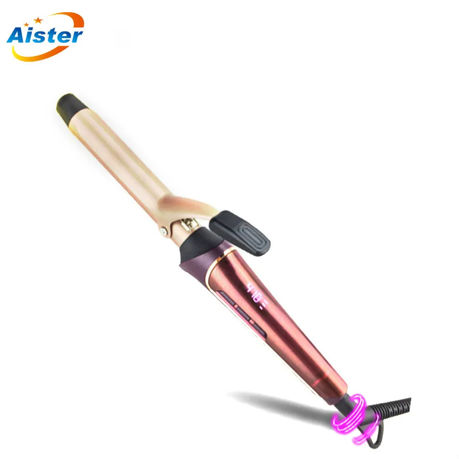 Профессиональная машинка для стрижки волос бигуди ЖК дисплей Керамика ролик