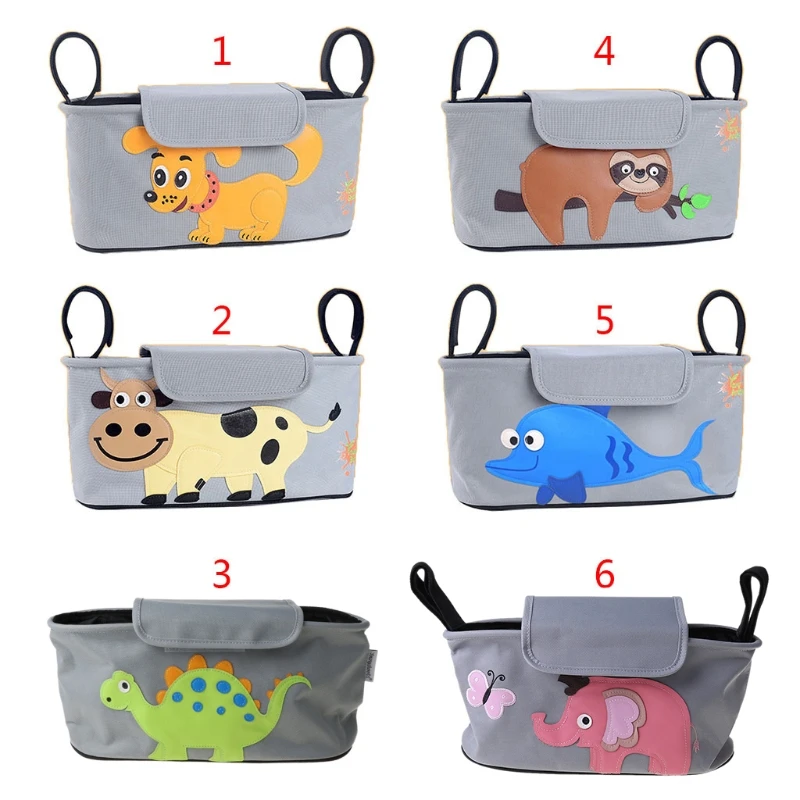 

Baby Stroller Organizer Bag for Baby Carriage Pushchair Travel Bottle Cup Holder