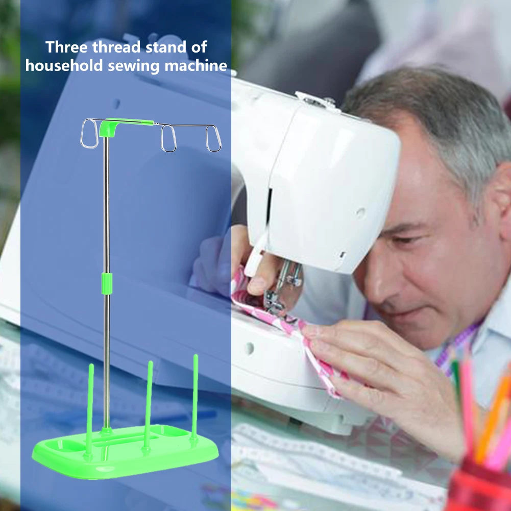 Space-saving Thread Holder Stand Embroidery Wire Rack Stitch Easily Handle Machine for Home Mother Wife Quilting Supplies | Дом и сад