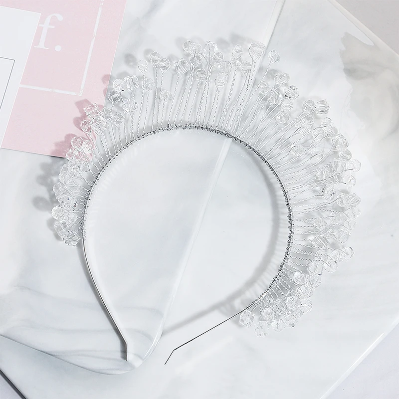 Свадебные тиары и короны Miallo ручной работы модные ювелирные украшения для