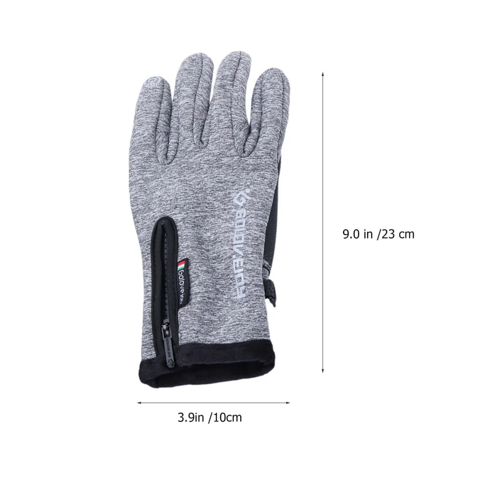 

Cycling Touching Screen Waterproof Warm Cycling Running Climbing Winter Outdoor Sports Men and Size S