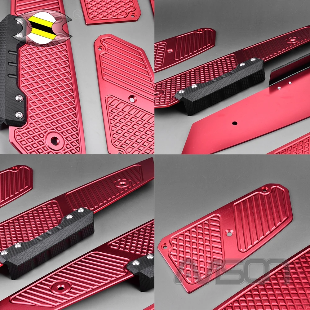 ДЛЯ Forza 300 2018 2019 ножные пластины с дополнительной защитой алюминиевая подножка